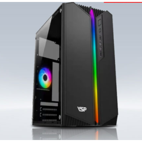 CASE MÁY TÍNH VSP V211 (DẢI LED RGB)